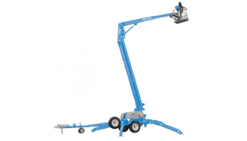 50 ft. towable articulating boom lift in Hadley